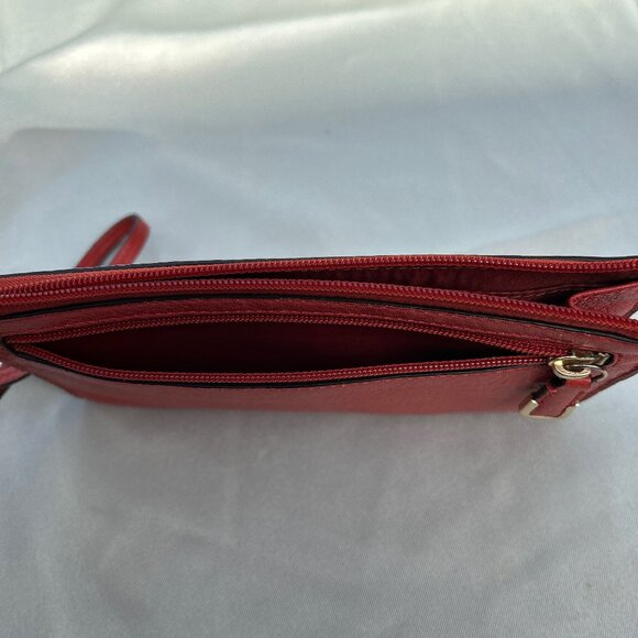 Coach Orange Wristlet - Picture 3 of 7